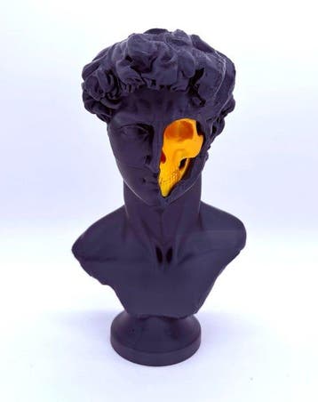 PYTHIA - Buste, Davids Inner Core – Golden Skull Edition -