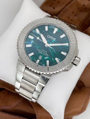 Oris - Aquis Date X Bracenet Automatic - 01 733 7730 4137-07, Nieuw