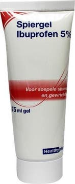 Healthypharm Ibuprofen gel - 75ml, Verzenden, Nieuw