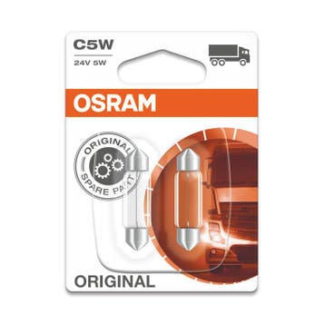 Osram Gloeilamp 24V Original Line C5W, SV8.5-8 2 Stuks, Verzenden, Nieuw