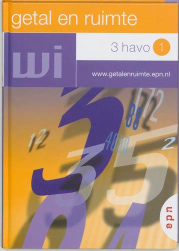 Getal en Ruimte 3 Havo 1 9789011081932, Verzenden, Zo goed als nieuw
