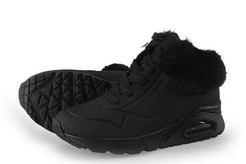 Skechers Veterboots Meisjes in maat 32 Zwart, Verzenden, Jongen of Meisje, Schoenen, Skechers