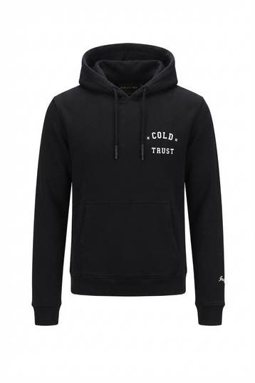 In Gold We Trust Hoodie in maat S Zwart, Kleding | Heren, Verzenden, Zo goed als nieuw, Zwart, In Gold We Trust