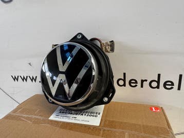 VW GOLF CAMERA EMBLEEMSLUITING LOGO KOFFER ACHTER 5H0971375, Ophalen, Gebruikt, Achter, Volkswagen