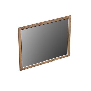 Spiegel Forzalaqua Gela 100x2x80 Cm Eiken Castle Brown, Ophalen of Verzenden, Nieuw