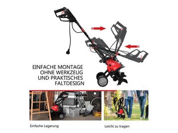 Coast Elektrische Bodemfrees en Cultivator - Mini-cultivator, Verzenden, Nieuw