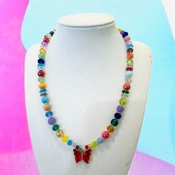 Murano-glas - Halsketting - 2026, Antiek en Kunst, Antiek | Glas en Kristal