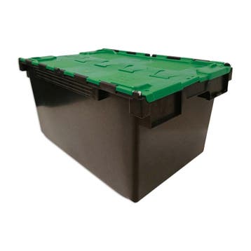 Distributiebak, 710x460x360 mm, zwart, groen pp, nieuw, 40 tot 60 cm, 50 tot 75 cm, Ophalen of Verzenden, Nieuw