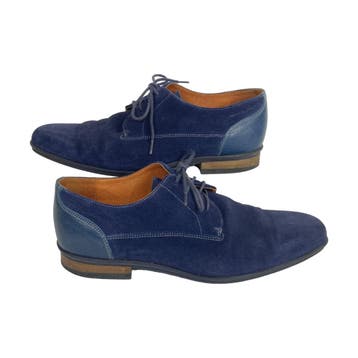Van Lier - Heren veterschoenen - Blauw - Maat 41, Ophalen of Verzenden, Nieuw