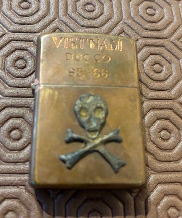 Zippo - Rare Zippo Vietnam DUC CO 65-66 Brass - Zakaansteker, Nieuw
