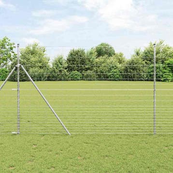 vidaXL Wildhek 1000 x 160 x 0,18 cm IJzer Warm Verzinkt, Verzenden, Nieuw, IJzer