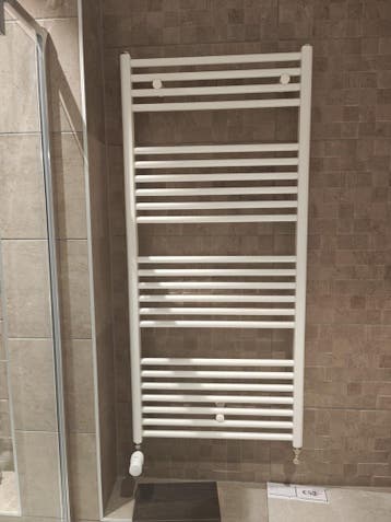 Designradiator 60x131cm wit - 0069, Doe-het-zelf en Verbouw, Verwarming en Radiatoren, Ophalen, Nieuw, Radiator