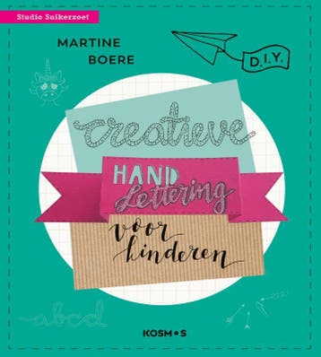 DIY creatieve handlettering projecten voor kinderen / Studio, Verzenden, Zo goed als nieuw, Martine Boere