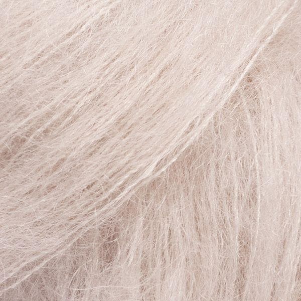 DROPS Kid-Silk Uni Colour - 40 parelroze - Mohair Garen, Hobby en Vrije tijd, Breien en Haken, Ophalen of Verzenden