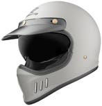 Bogotto FF980 Caferacer Grijs Cross Helm, Motoren, Nieuw met kaartje, Overige merken, Heren, Verzenden