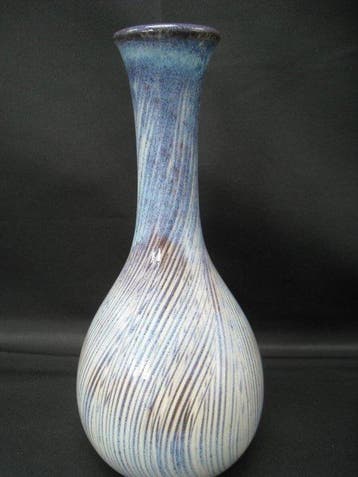 Vaas - Utsutsugawa Ware Gagyu Kiln 13th Yokoi Gagyu Hakeme, Antiek en Kunst