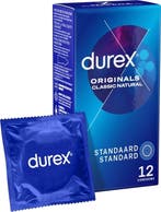 Durex - Originals Classic Natural Condooms 12 st., Verzenden, Nieuw