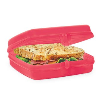 Tupperware Eco Sandwichdoos Roze, Huis en Inrichting, Keuken | Tupperware, Ophalen of Verzenden, Nieuw