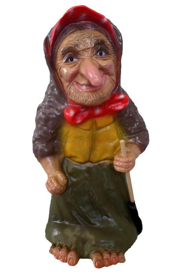 Heks met bezem, Tuin en Terras, Tuinbeelden, Nieuw, Verzenden
