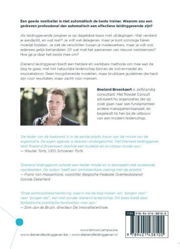 Dienend leidinggeven - Herwerkte editie 9789401438100, Verzenden, Zo goed als nieuw, Roeland Broeckaert