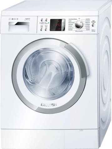 Bosch WAS28493 - Wasmachine - 8 kg - 1400 tpm - VarioPerfect, Ophalen of Verzenden, Zo goed als nieuw, Voorlader, 85 tot 90 cm
