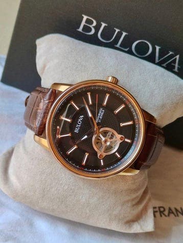 Bulova - Automatic Yellow Gold - Zonder minimumprijs - Heren, Nieuw