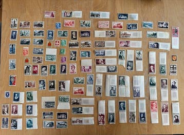 Frankrijk 1949/1965 - Verzameling van 104 diverse, Gestempeld