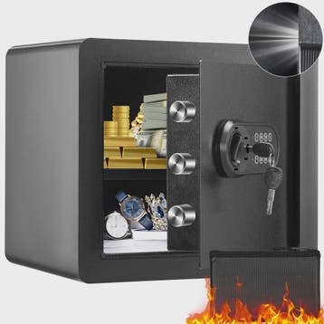 Elektronische Kluis 1.2 Cu Ft met Digitale Code & Noodsleute, Verzenden, Nieuw