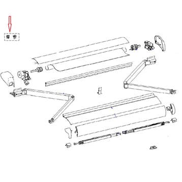 Thule Connection Pieces Tension Rafter 6002, Ophalen of Verzenden, Nieuw, Thule