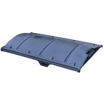 Schuifdeksel tbv halfpipe voerwagen 350 liter grijs, Dieren en Toebehoren, Ophalen of Verzenden, Nieuw