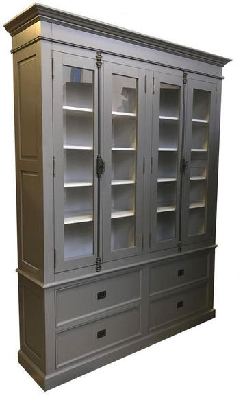 Buffetkast grijs Zeist 180cm, Ophalen of Verzenden, Nieuw