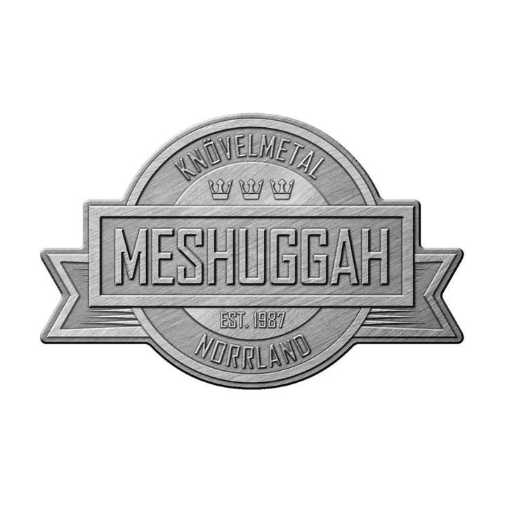 Meshuggah - Crest - ijzeren pin officiële merchandise, Verzamelen, Muziek, Artiesten en Beroemdheden, Kleding, Nieuw, Ophalen of Verzenden