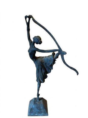 Alberto Ricci (1943-2023) - sculptuur, Ballerina con nastro, Antiek en Kunst