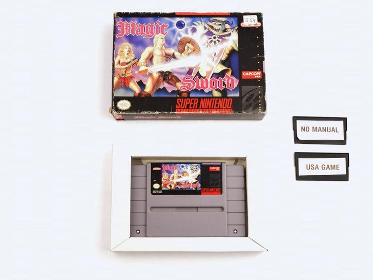 Magic Sword [NTSC] [Super Nintendo], Spelcomputers en Games, Games | Nintendo Super NES, Zo goed als nieuw, Ophalen of Verzenden