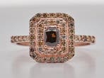 Zonder minimumprijs - Ring - 14 karaat Roségoud - 0.70ct., Nieuw