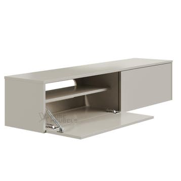 Madera Tv-meubel 150 x 38 x 33 cm - Beige, Ophalen of Verzenden, Nieuw