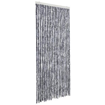 Vliegengordijn 90x200cm zilver - 42% korting, Kunststof, 80 tot 100 cm, Hordeur, Ophalen of Verzenden