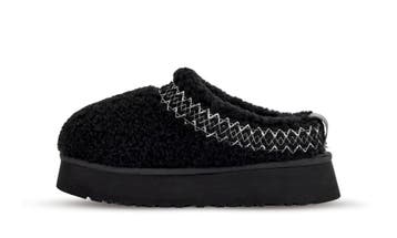 UGG Tazz Slipper Heritage Braid Black (W), Nieuw