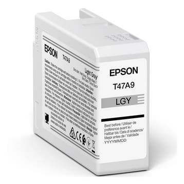 Epson T47A9 inktcartridge licht grijs (origineel), Verzenden, Nieuw, Cartridge, Epson