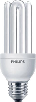 Philips Genie spaarlamp 14W E27, Stick, Minder dan 30 watt, Verzenden, Nieuw