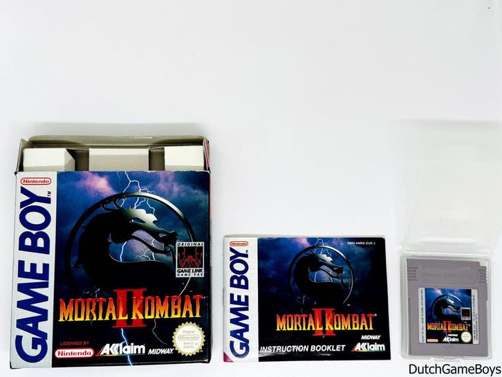 Gameboy Classic - Mortal Kombat II - EUR, Spelcomputers en Games, Games | Nintendo Game Boy, Gebruikt, Verzenden