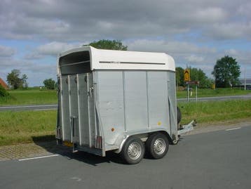 Weijer aluminium vee trailer afm. 285x155x195cm 2000kg, Ophalen, Gebruikt, Aluminium, Overige typen