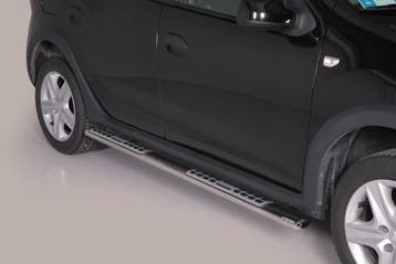 Side Bars | geschikt voor Dacia | Sandero 12-16 5d hat. / Sa, Auto diversen, Verzenden