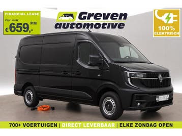 Renault Master E-Tech 87 kWh Long Range L2H2 | NIEUW |, Automaat, Renault, Zwart, Elektrisch