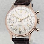 Chronographe Suisse - Cal. Landeron 187 - Plaquê Ouro -, Nieuw
