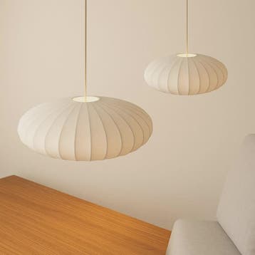 Wabi-Sabi Plafondlamp Zijde - Moderne Hanglamp voor Woonkame, Huis en Inrichting, Verzenden, Nieuw