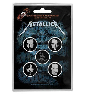 Metallica Button Wherever I May Roam 5-pack, Ophalen of Verzenden, Nieuw, Kleding