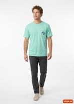 mcf T-shirts Heren maat L Mint Green Vintage, Ophalen of Verzenden, Nieuw, Mcf