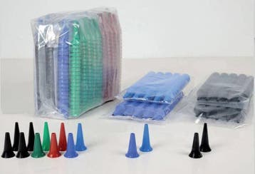 Oortips 4 mm volwassenen 2,5 mm kind kleurenmix 1000 stuks,, Verzenden, Nieuw