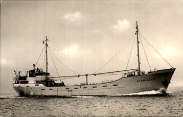 Schepen/ boten - Ansichtkaart (123) - 1900-1999, Gelopen